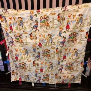 Western set of baby/toddler blankets